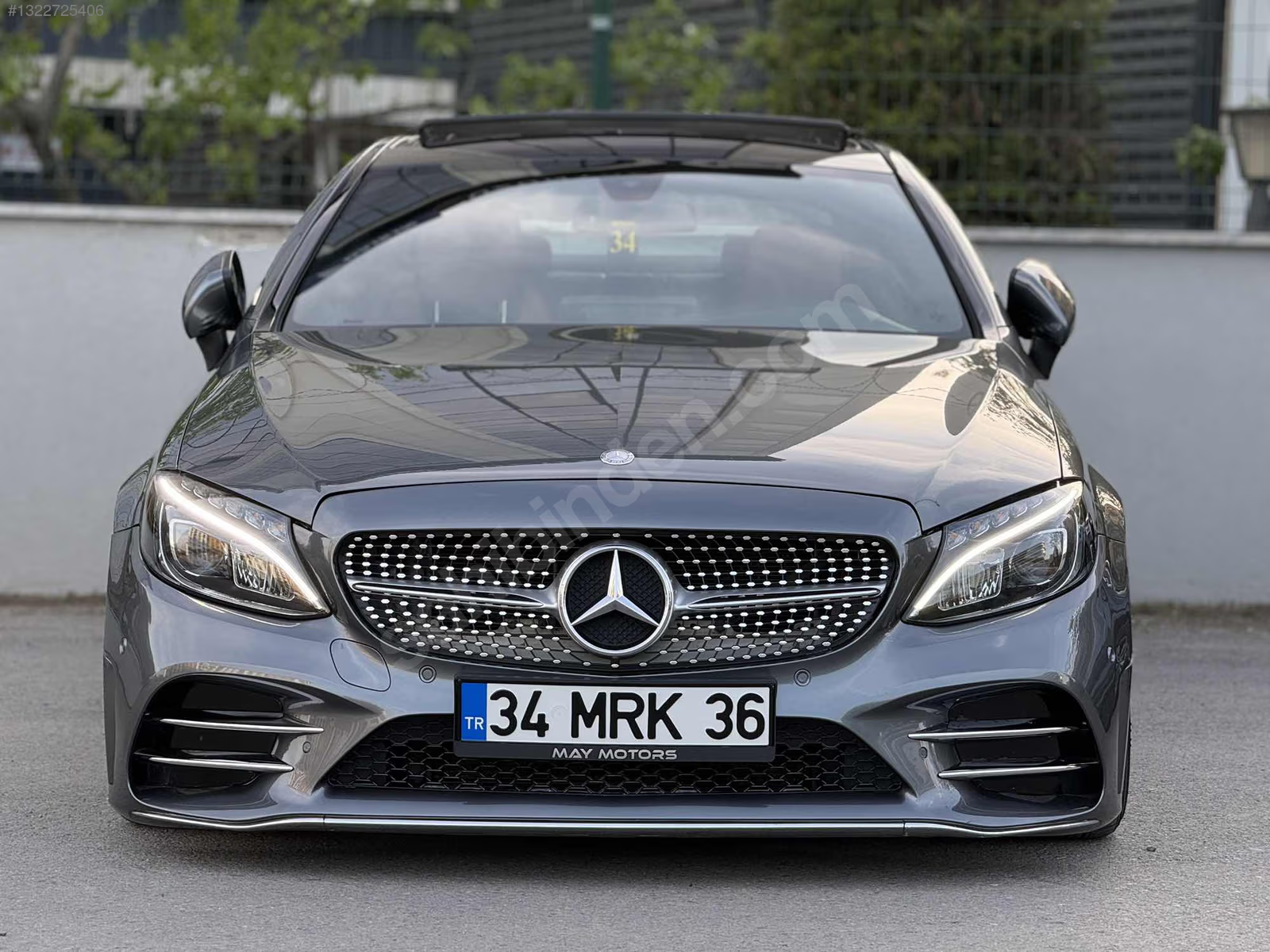 2016 -C180-AMG-CAM TAVAN -İÇİ TABA – BURMASTER – 19 JANT HATASIZ
